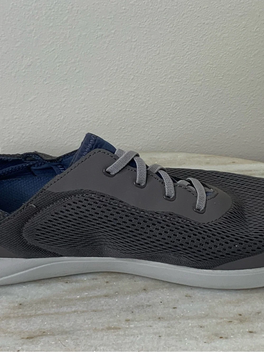 OluKai shoes boat Men's 11.5 “Moku Pae” Grey ocean shoe